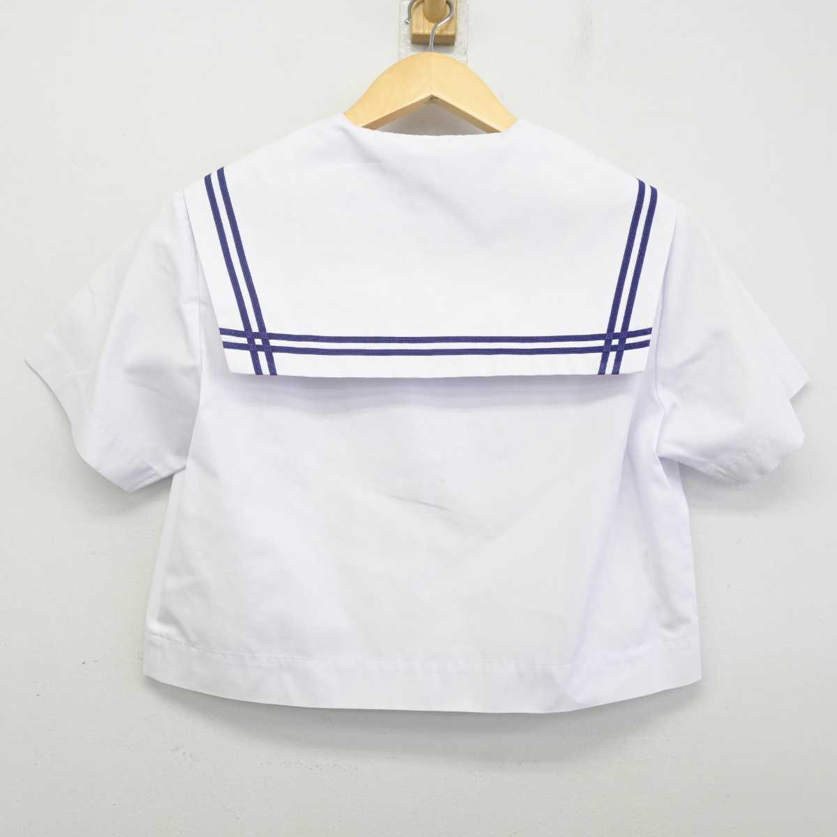 【中古】愛知県 矢作北中学校 女子制服 2点 (セーラー服・セーラー服) sf070664