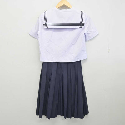 【中古】広島県 尾道北高等学校 女子制服 3点 (セーラー服・スカート) sf070666