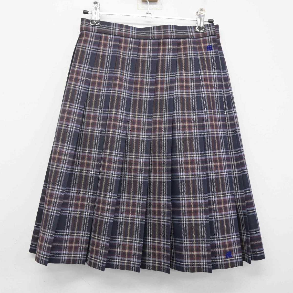 【中古】愛知県 守山高等学校 女子制服 4点 (ブレザー・ニット・スカート) sf070670