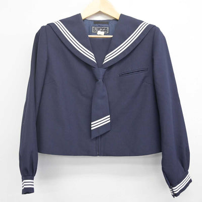 【中古】千葉県 白山中学校 女子制服 2点 (セーラー服・スカート) sf070673