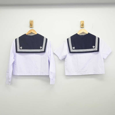 【中古】千葉県 白山中学校 女子制服 3点 (セーラー服) sf070674