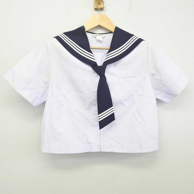 【中古】千葉県 白山中学校 女子制服 3点 (セーラー服) sf070674