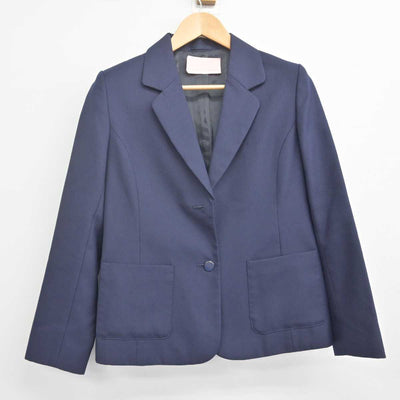 【中古】茨城県 常陸大宮市立第二中学校 女子制服 3点 (ブレザー・シャツ・スカート) sf070688