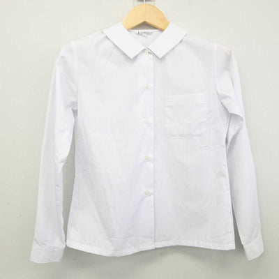 【中古】茨城県 常陸大宮市立第二中学校 女子制服 3点 (ブレザー・シャツ・スカート) sf070688