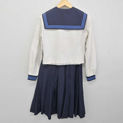 【中古】熊本県 東稜高等学校 女子制服 4点 (セーラー服・スカート) sf070691