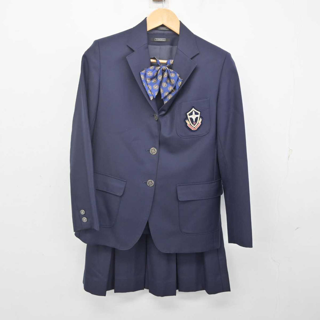 中古】福島県 日本大学東北高等学校 女子制服 4点 (ブレザー