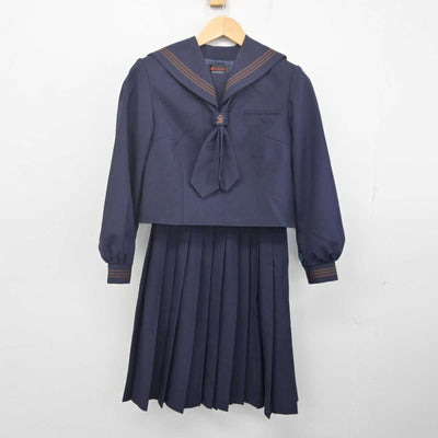 【中古】千葉県 酒井根中学校 女子制服 3点 (セーラー服・スカート) sf070705