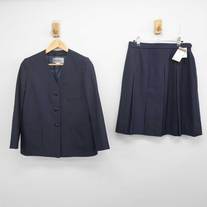 中古】東京都 神代中学校 女子制服 2点 (ブレザー・スカート