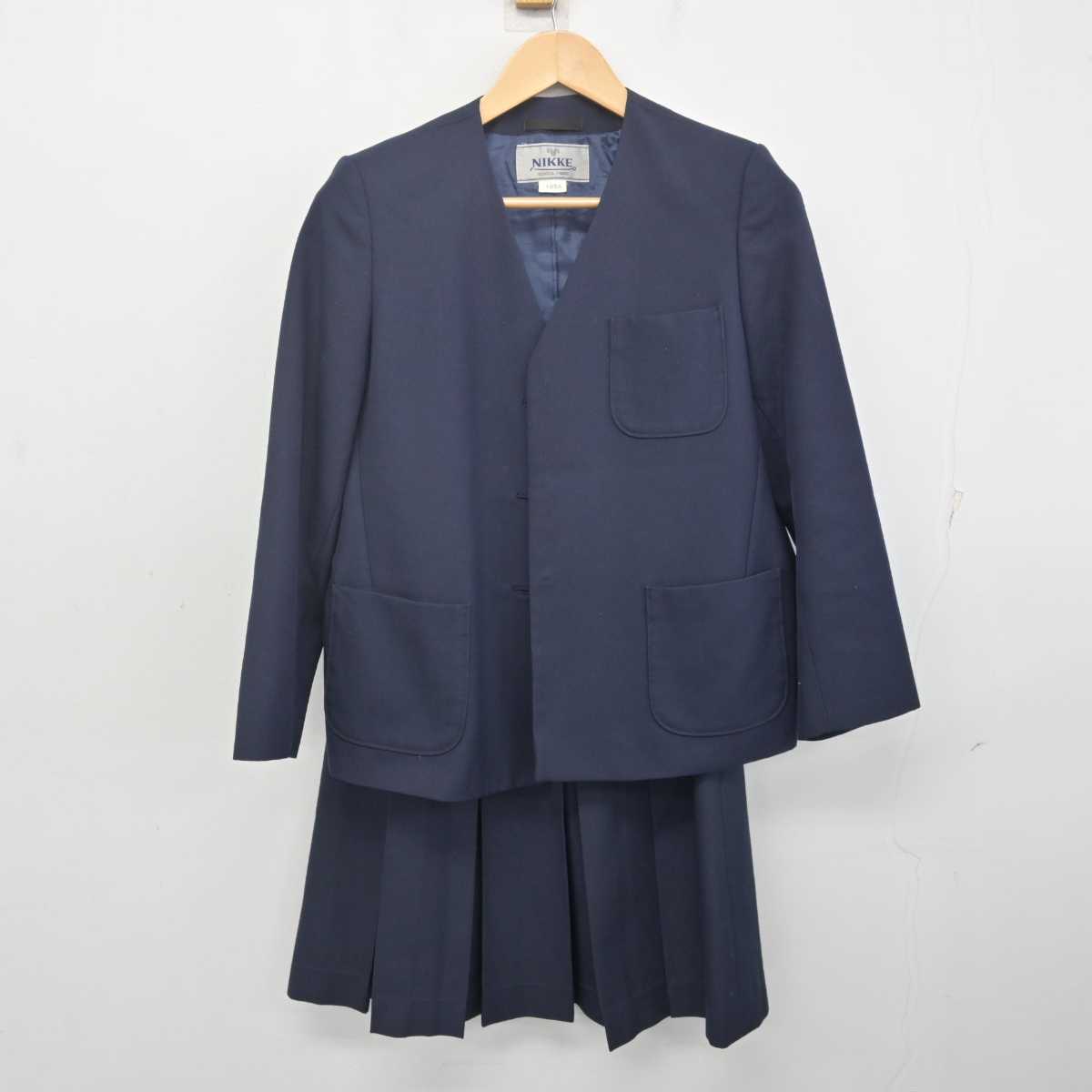 【中古】東京都 神代中学校 女子制服 3点 (ブレザー・スカート) sf070710