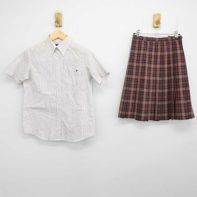 【中古】宮城県 仙台城南高等学校 女子制服 2点 (シャツ・スカート) sf070722