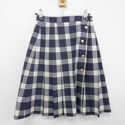 【中古】東京都 鶴川高等学校 女子制服 3点 (シャツ・スカート) sf070727