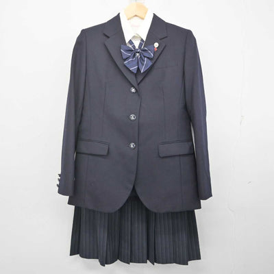 【中古】大阪府 大阪薫英女学院高等学校 女子制服 5点 (ブレザー・シャツ・スカート) sf070764