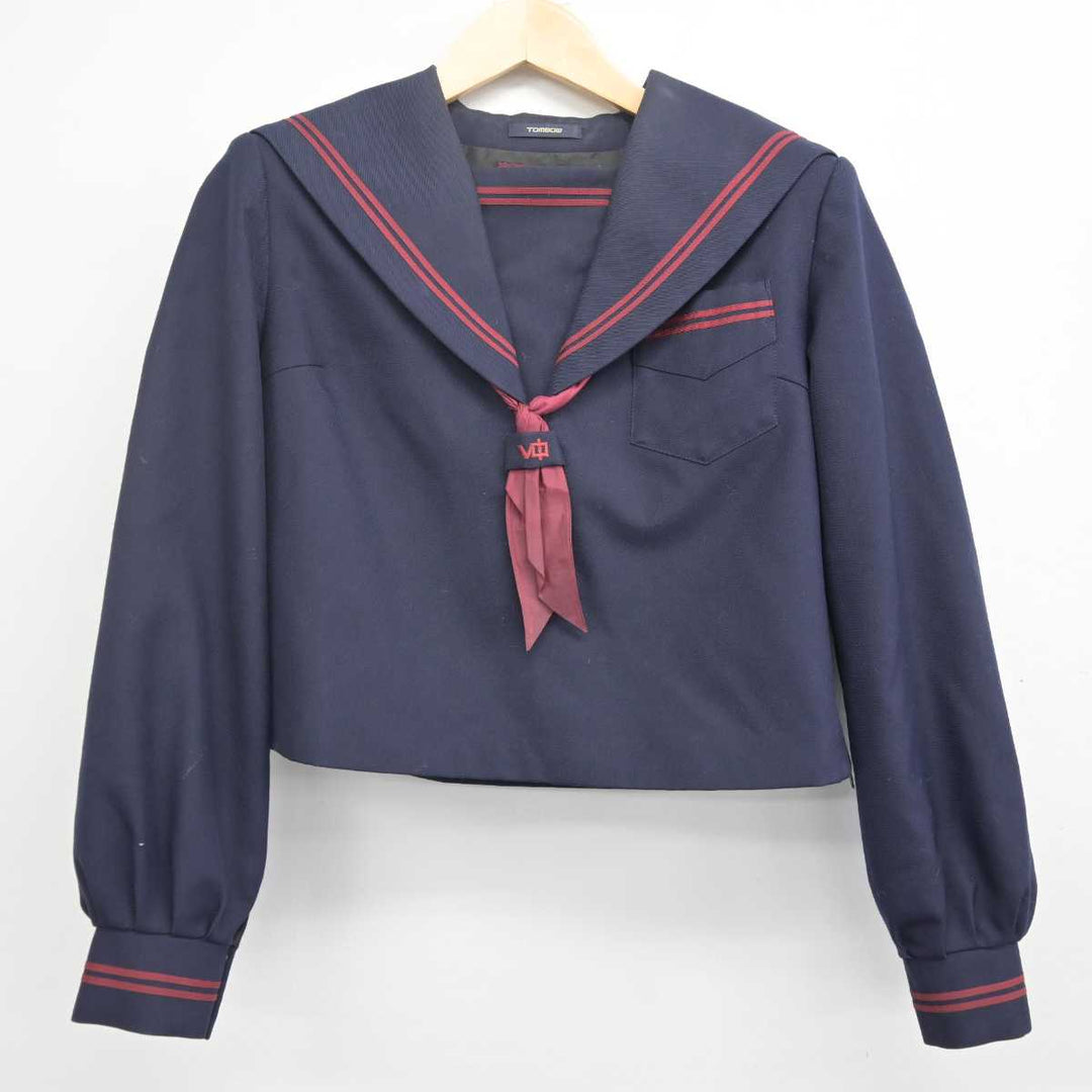 【中古】大阪府 摂津市立第五中学校 女子制服 3点 (セーラー服・スカート) sf070766 | 中古制服通販パレイド