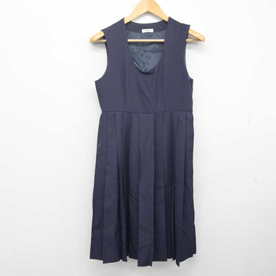 【中古】熊本県 託麻中学校 女子制服 3点 (セーラー服・ジャンパースカート) sf070774