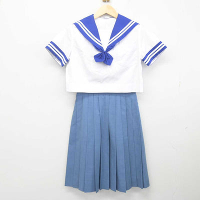 【中古】熊本県 託麻中学校 女子制服 5点 (セーラー服・スカート) sf070775