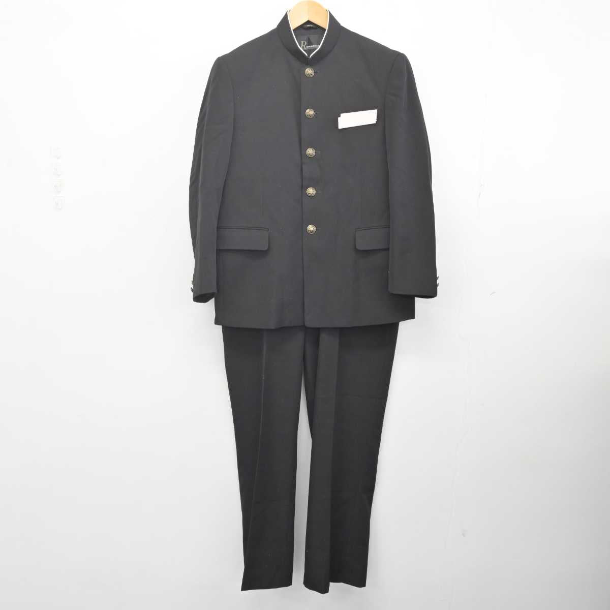 【中古】熊本県 託麻中学校 男子制服 2点 (学ラン・ズボン) sf070776