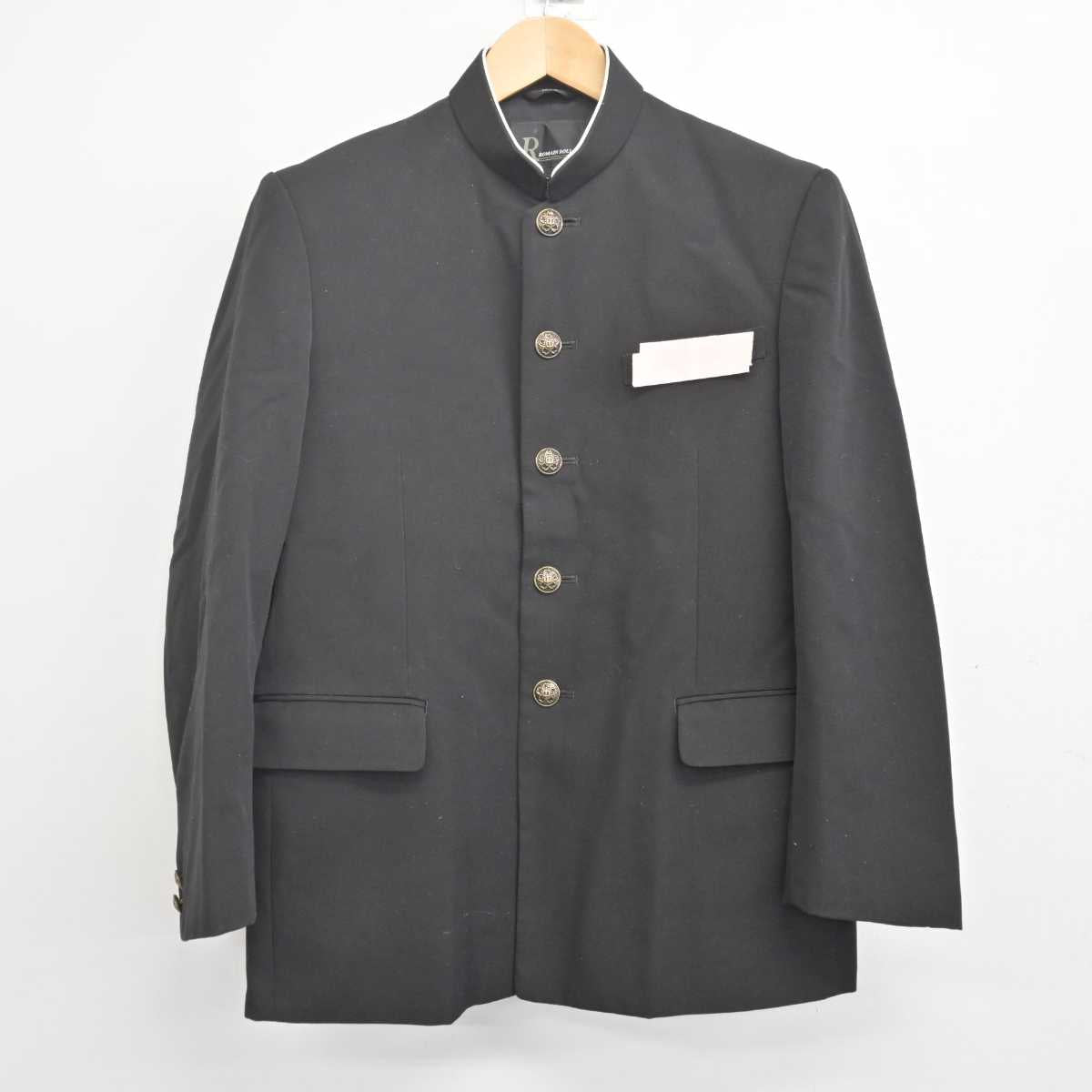 【中古】熊本県 託麻中学校 男子制服 2点 (学ラン・ズボン) sf070776