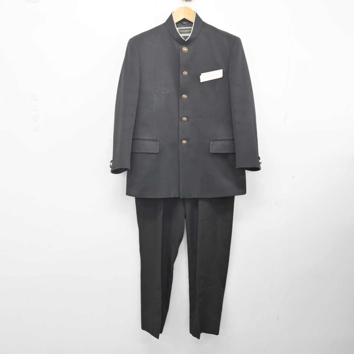 【中古】熊本県 託麻中学校 男子制服 3点 (学ラン・ズボン) sf070777