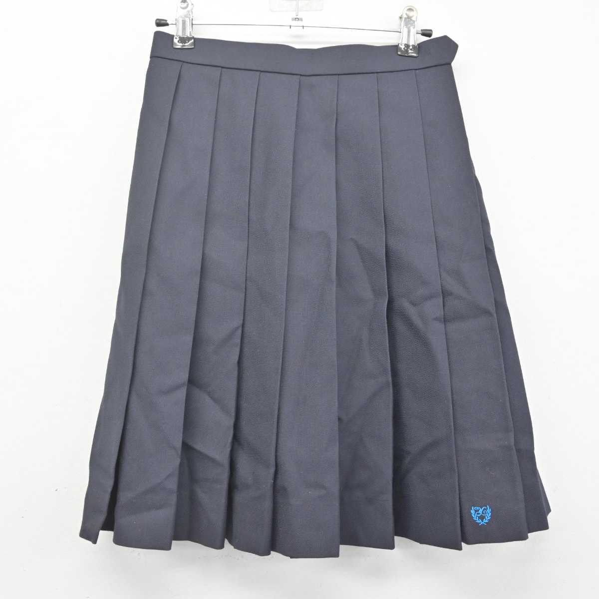 【中古】熊本県 湧心館高等学校 女子制服 4点 (ブレザー・シャツ・スカート) sf070778