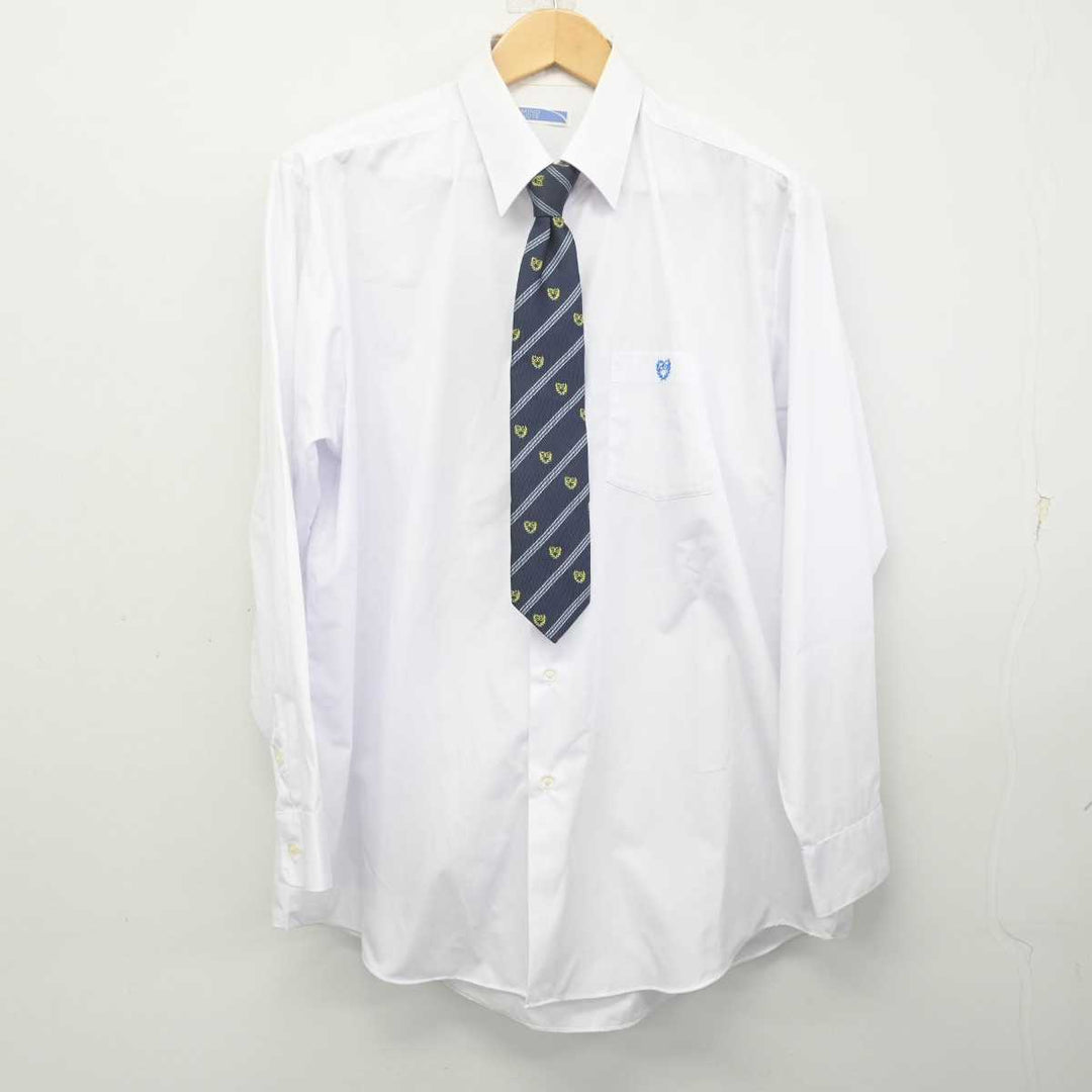 【中古】熊本県 湧心館高等学校 男子制服 5点 (ブレザー・シャツ・ズボン) sf070781