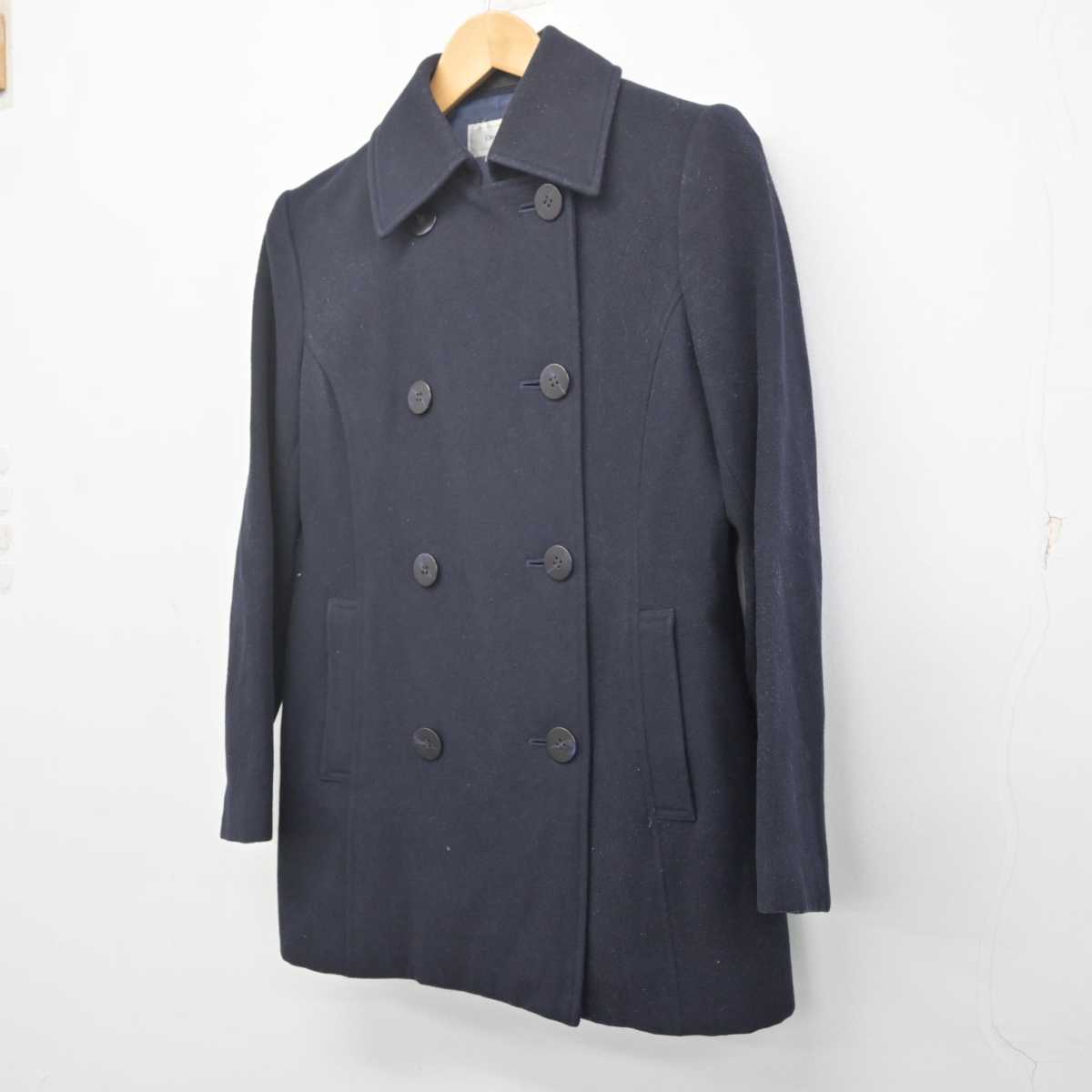 【中古】東京都 東京都市大学等々力中学校・高等学校 女子制服 1点 (コート) sf070783