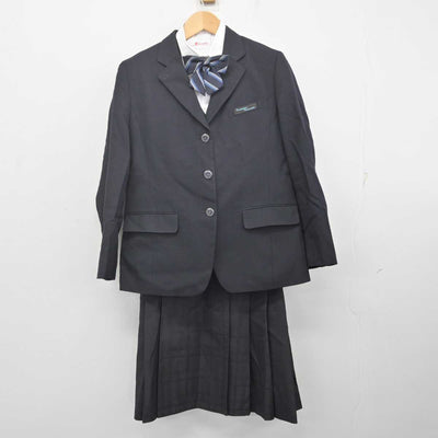 【中古】東京都 東京都市大学等々力中学校・高等学校 女子制服 5点 (ブレザー・ベスト・シャツ・スカート) sf070784