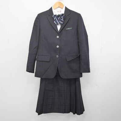 【中古】東京都 東京都市大学等々力中学校・高等学校 女子制服 5点 (ブレザー・シャツ・スカート) sf070785