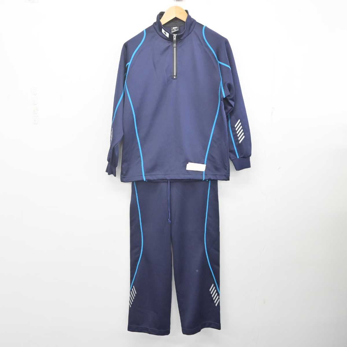 【中古】東京都 東京都市大学等々力中学校・高等学校 女子制服 2点 (ジャージ 上・ジャージ 下) sf070788