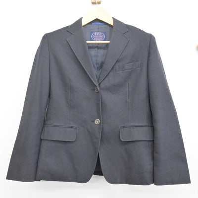 【中古】兵庫県 神戸市立丸山中学校 女子制服 2点 (ブレザー・ジャンパースカート) sf070794