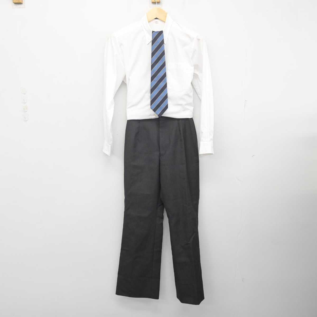 【中古】神奈川県 金沢総合高等学校 女子制服 4点 (シャツ・ズボン) sf070805