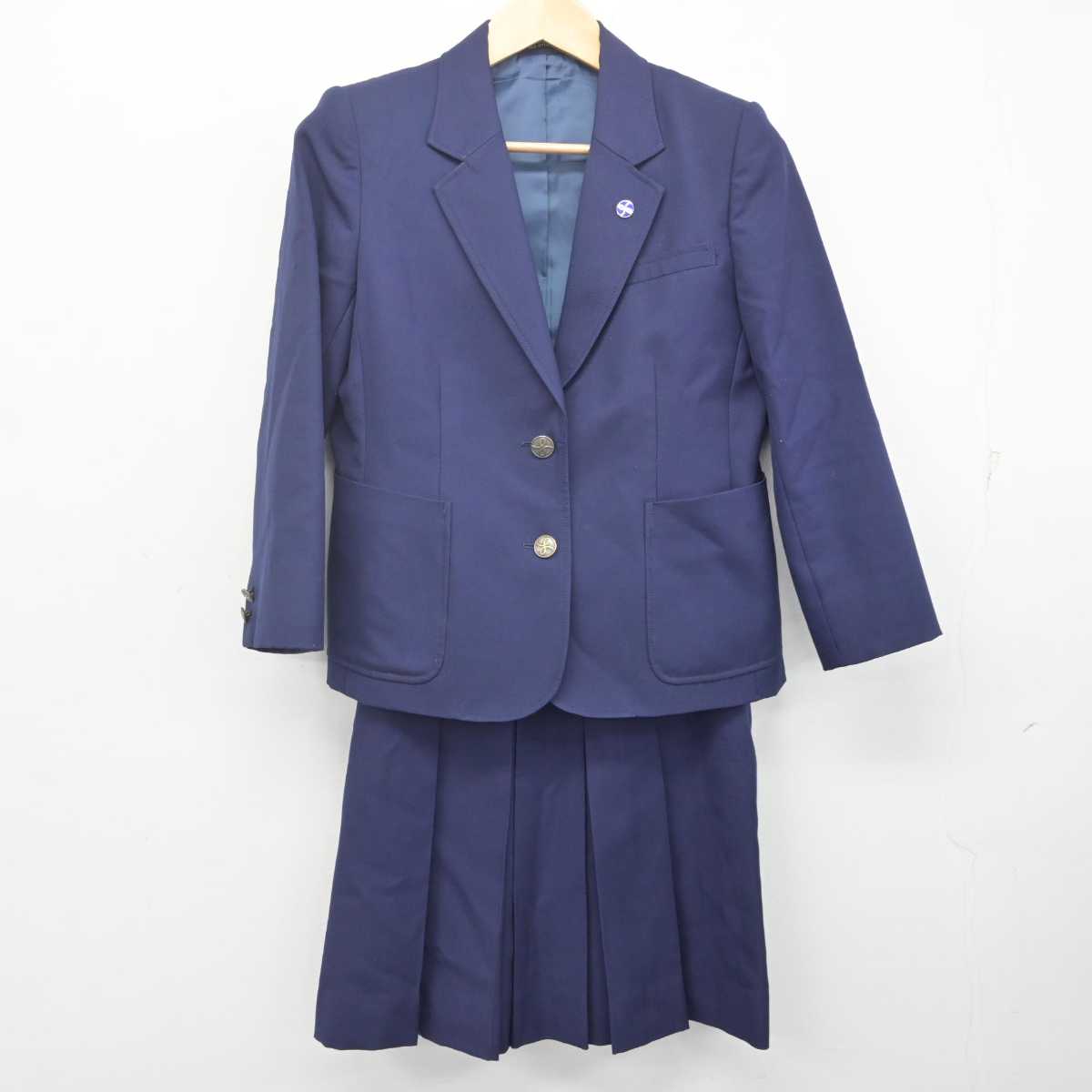 【中古】神奈川県 神奈川県立深沢高等学校 女子制服 4点 (ブレザー・スカート) sf070807