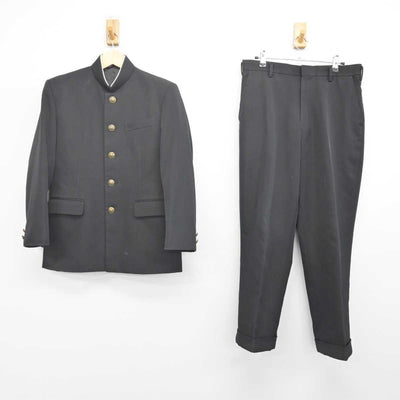 【中古】埼玉県 三尻中学校 男子制服 2点 (学ラン・ズボン) sf070813