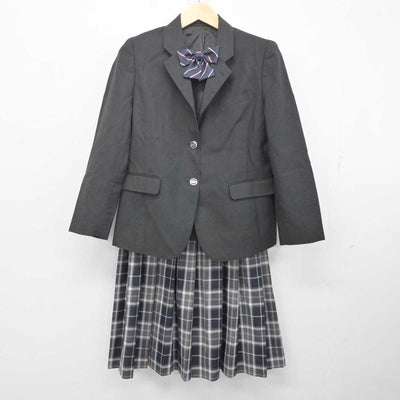 【中古】千葉県 松戸特別支援学校 女子制服 4点 (ブレザー・スカート) sf070817