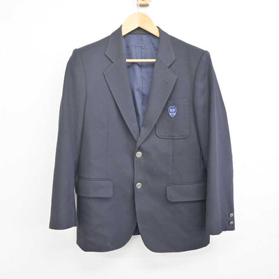 【中古】東京都 西池袋中学校 男子制服 2点 (ブレザー・ニットベスト) sf070822