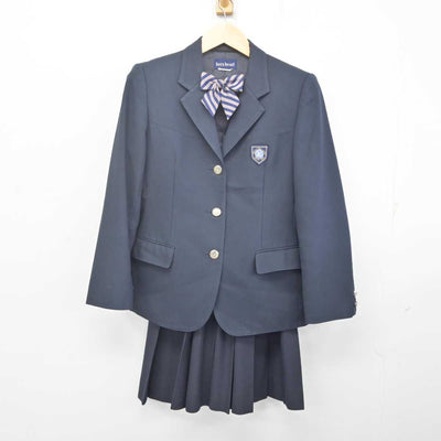 【中古】静岡県 静岡北高等学校 女子制服 3点 (ブレザー・スカート) sf070823