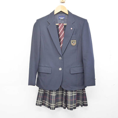 【中古】東京都 駿台学園高等学校 女子制服 4点 (ブレザー・スカート) sf070832