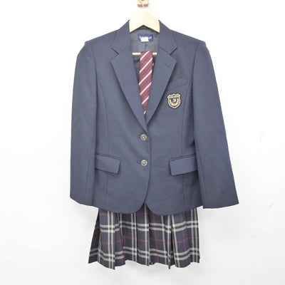 【中古】東京都 駿台学園高等学校 女子制服 3点 (ブレザー・スカート) sf070833