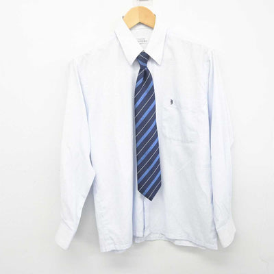 【中古】静岡県 横須賀高等学校 男子制服 4点 (ブレザー・シャツ・ズボン) sf070845