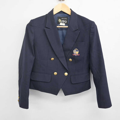 【中古】愛知県 岩倉総合高等学校 女子制服 2点 (ブレザー・スカート) sf070860