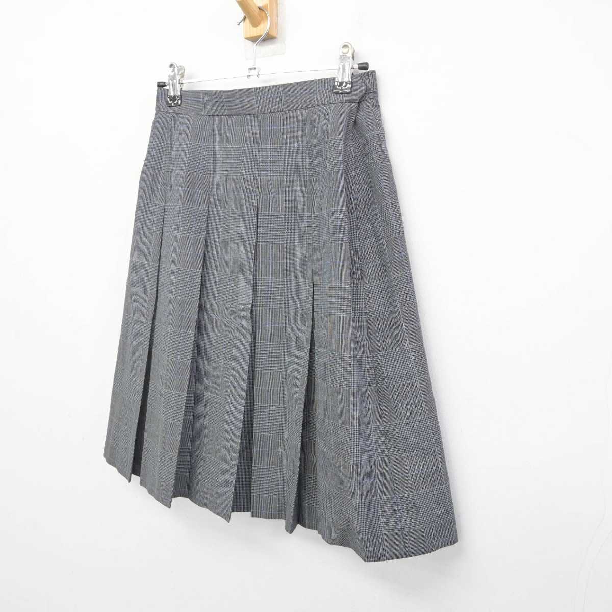 【中古】神奈川県 上矢部高等学校 女子制服 2点 (スカート) sf070863