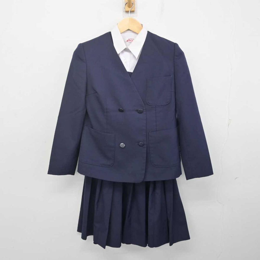 【中古】埼玉県 本太中学校 女子制服 4点 (ブレザー・ベスト・シャツ・スカート) sf070865 | 中古制服通販パレイド