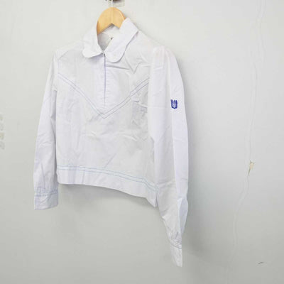 【中古】鹿児島県 鹿児島純心女子中学校・高等学校 女子制服 1点 (シャツ) sf070867