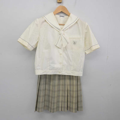 【中古】埼玉県 秩父農工科学高等学校 女子制服 3点 (ブラウス・ブラウス・スカート) sf070872