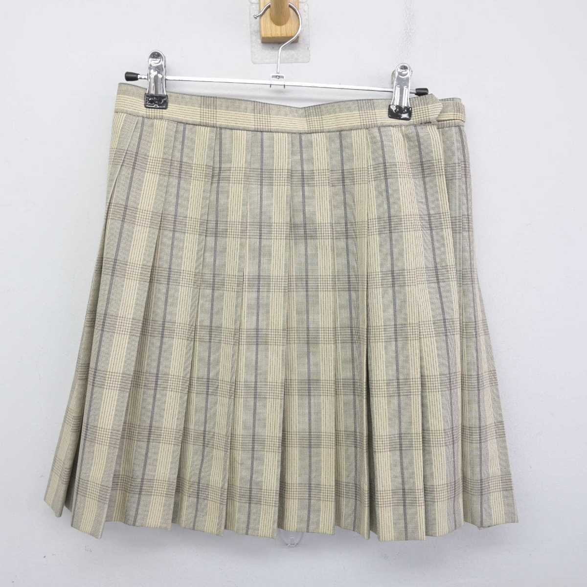 【中古】埼玉県 秩父農工科学高等学校 女子制服 3点 (ブラウス・ブラウス・スカート) sf070873