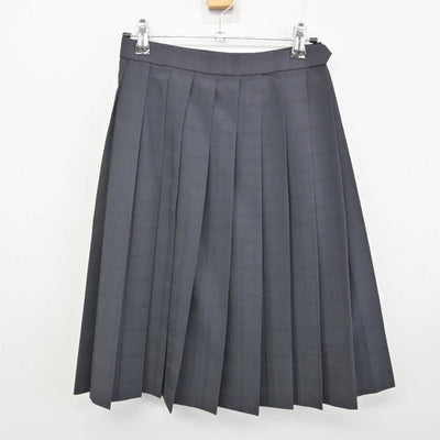 【中古】兵庫県 親和中学校 女子制服 3点 (ニット・ブラウス・スカート) sf070881