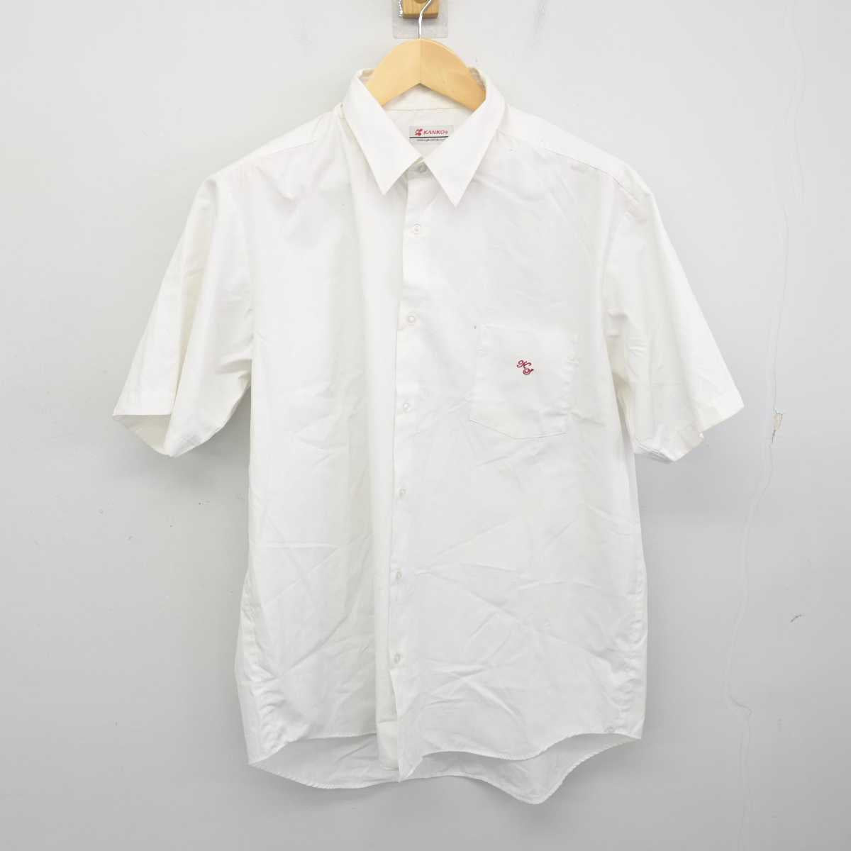 【中古】千葉県 岩根西中学校 男子制服 2点 (ブレザー・シャツ) sf070886