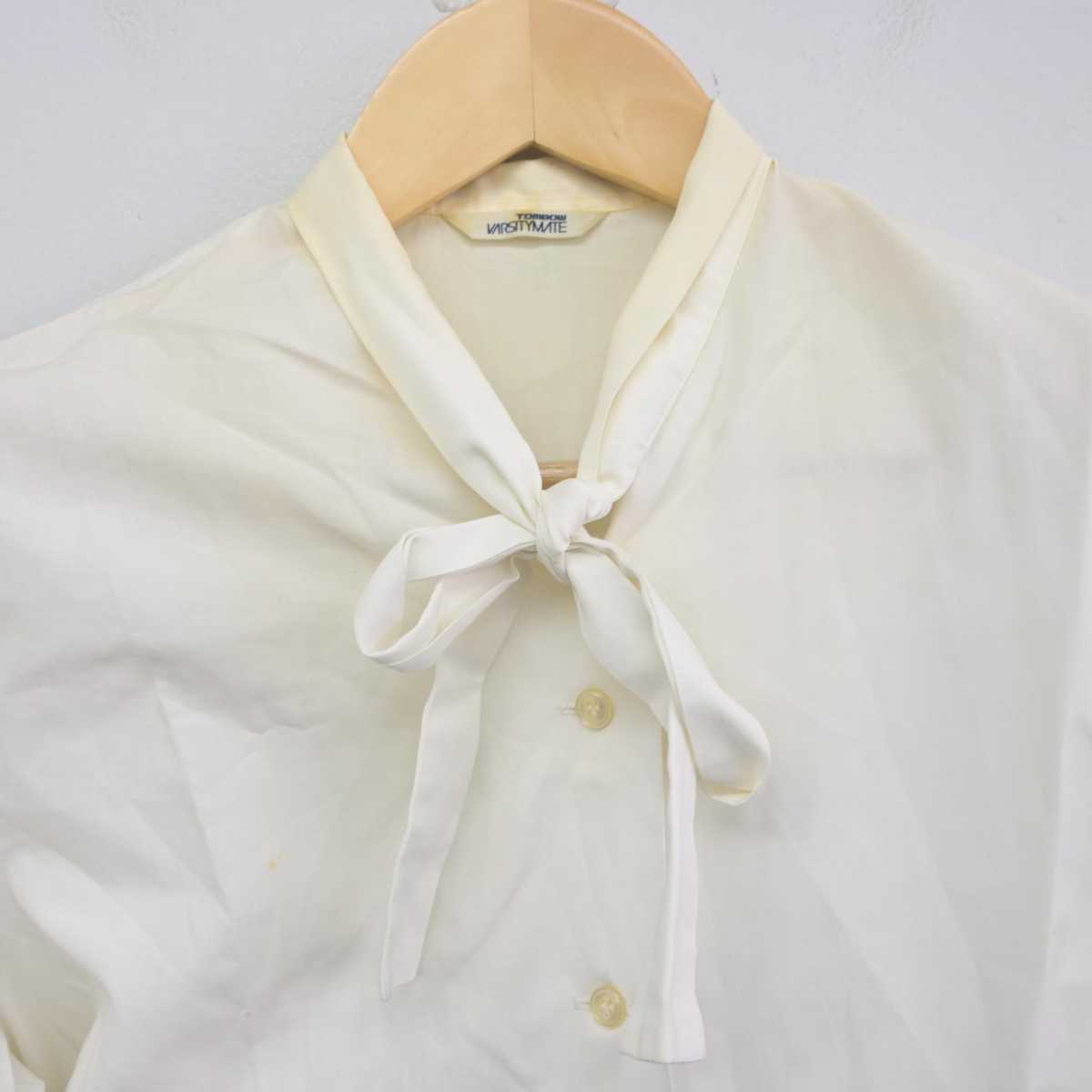 【中古】千葉県 君津高等学校 女子制服 3点 (ブレザー・シャツ・スカート) sf070898