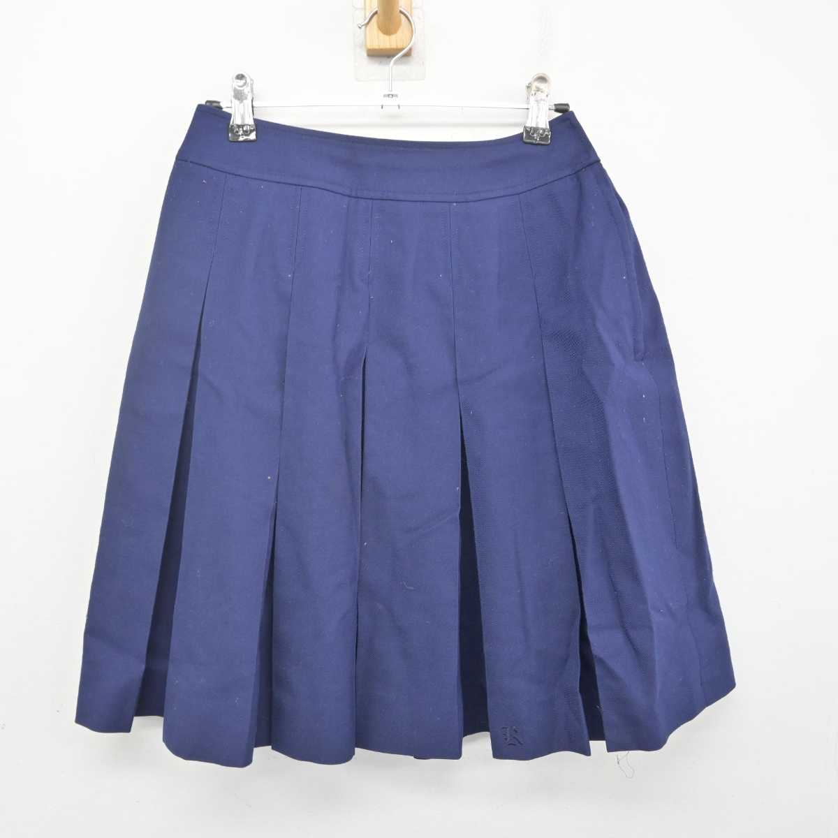 【中古】千葉県 君津高等学校 女子制服 3点 (シャツ・スカート) sf070899