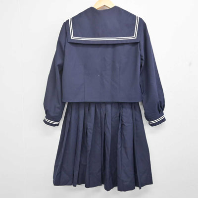 【中古】埼玉県 上尾市立大石中学校 女子制服 3点 (セーラー服・スカート) sf070914