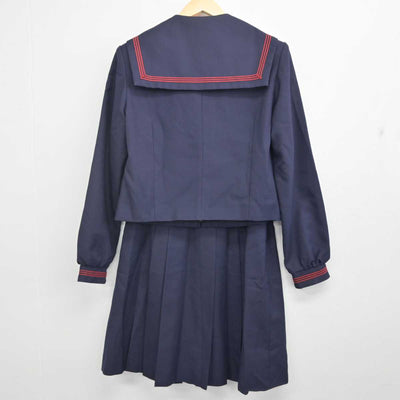 【中古】宮城県 沖野中学校 女子制服 3点 (セーラー服・スカート) sf070920